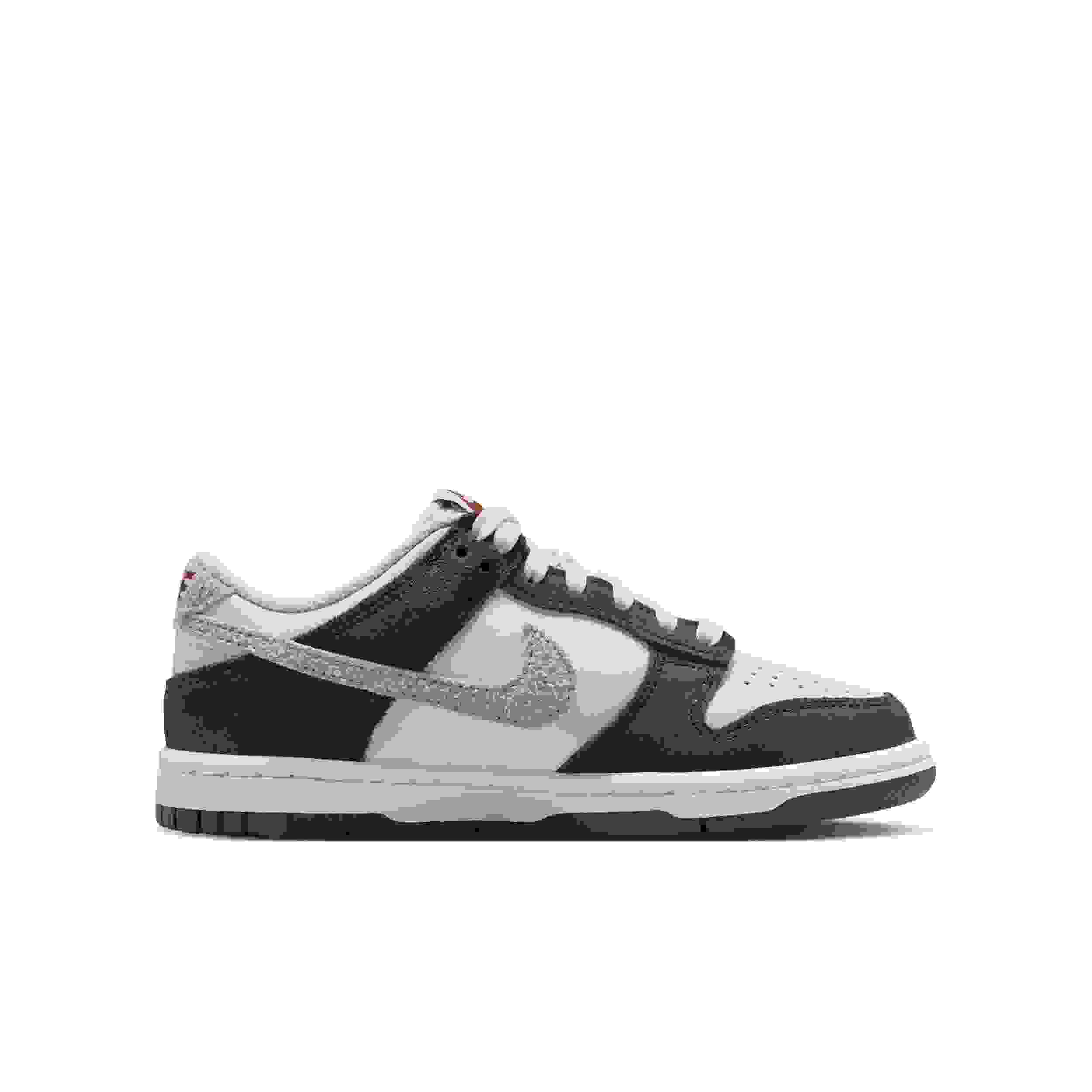 Nike Dunk Low SE Grade School Boys' "White/Burgundy Ash/Team Crimson/Glacier Blue" Shoe